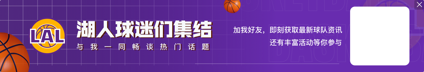 篮网记者：扎威能防守多位置且能投底角三分 非常契合湖人